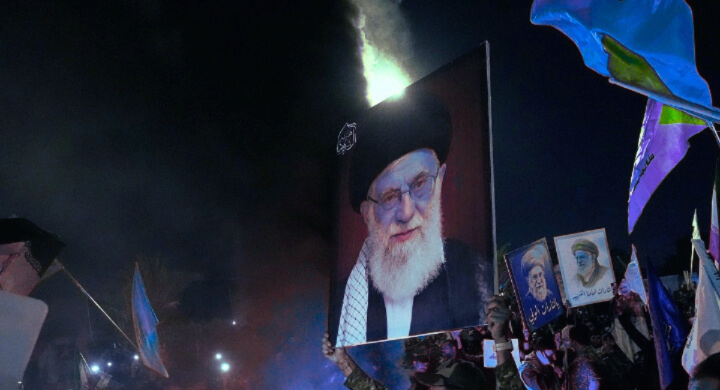 Iran US Middle East War strike near Kharg Island oil facility