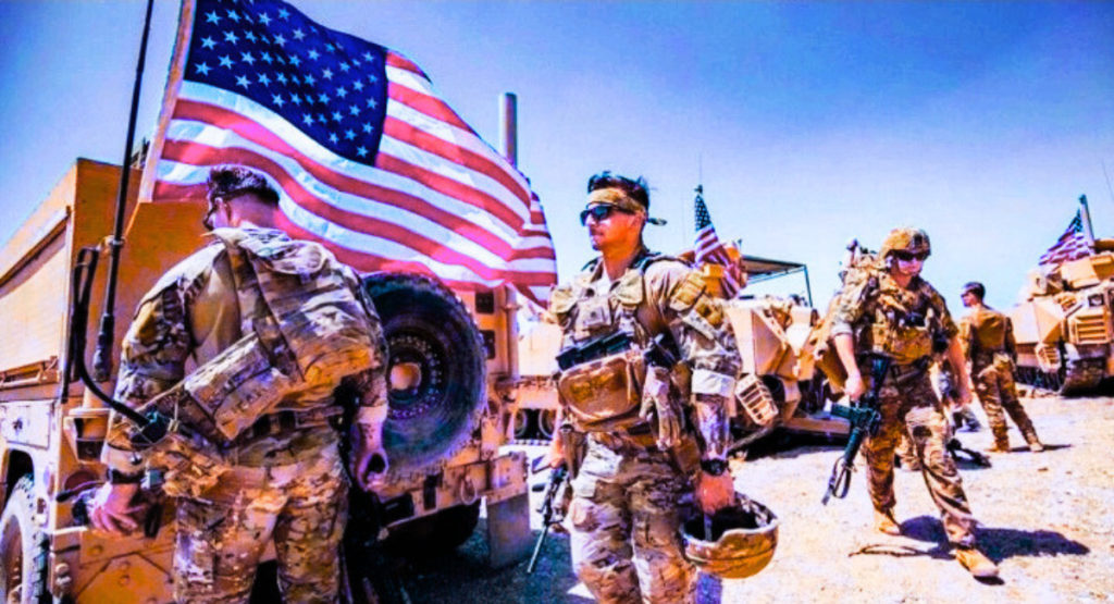 US troops and military assets positioned in the Middle East during rising tensions with Iran