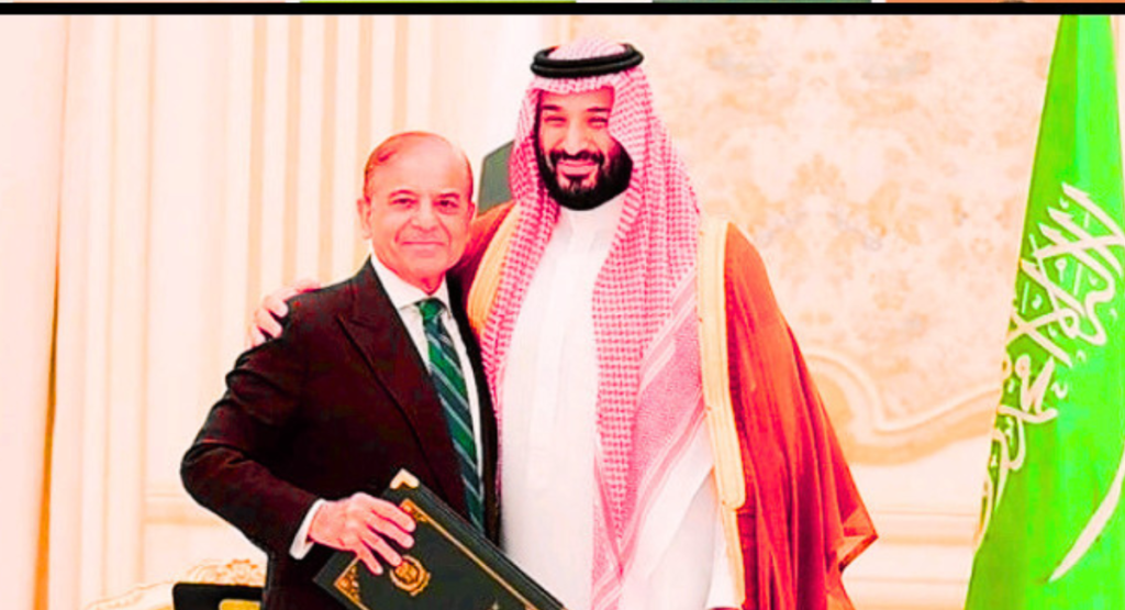 Text:Leaders from Pakistan Saudi Arabia Turkiye and Egypt discussing peace strategyImage high-level diplomatic meeting in Islamabad where Pakistan and allied countries discuss strategies to reduce tensions between the US and Iran and promote peace talks.