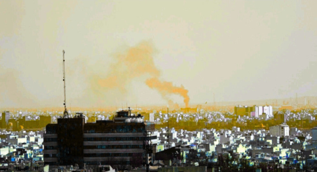 Iran War Live image of damaged buildings after missile attack