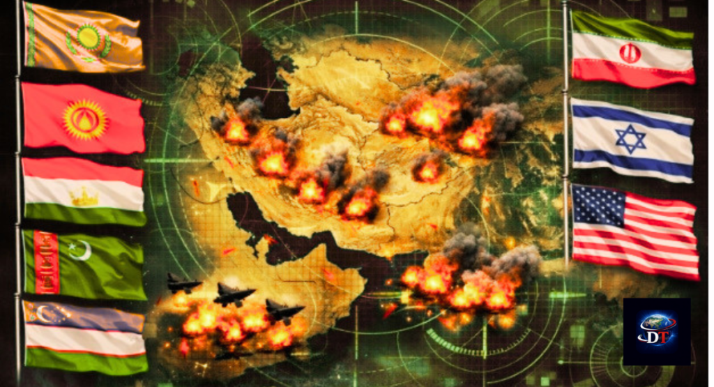 Naval ships enforcing blockade near Iranian ports during global oil crisis