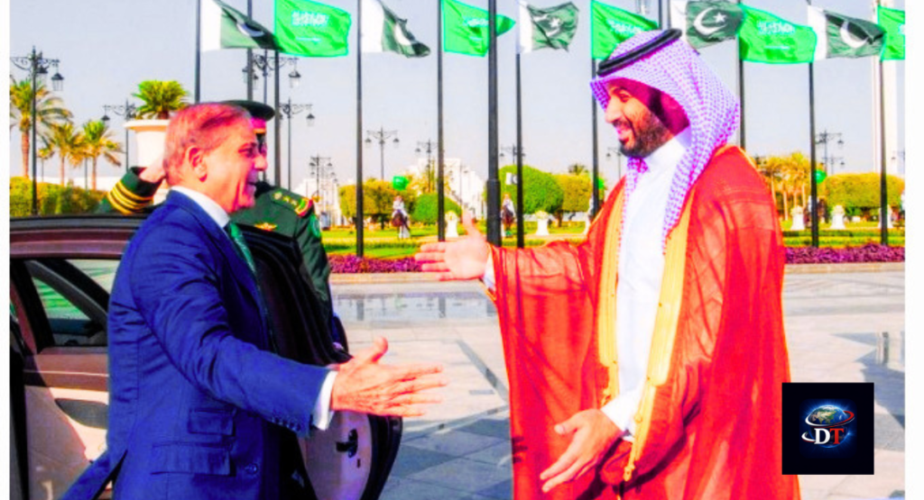 Pakistan Saudi Visit 2026 meeting between Shehbaz Sharif and Saudi Crown Prince