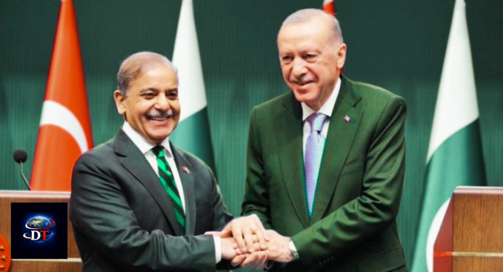 Pakistan PM Shehbaz Sharif meets Turkish President Erdogan at Antalya forum