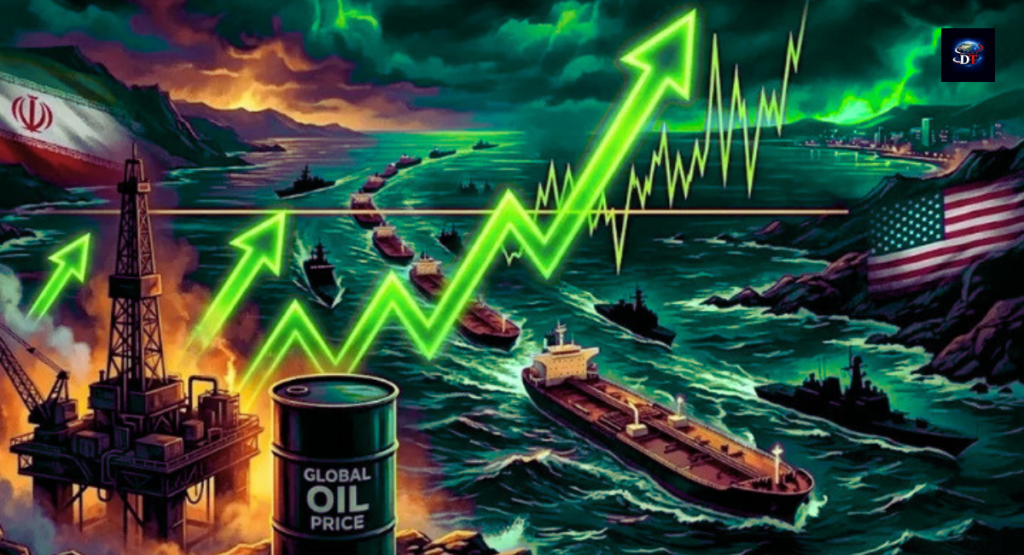 Global oil tanker disruption during Iran and US conflict