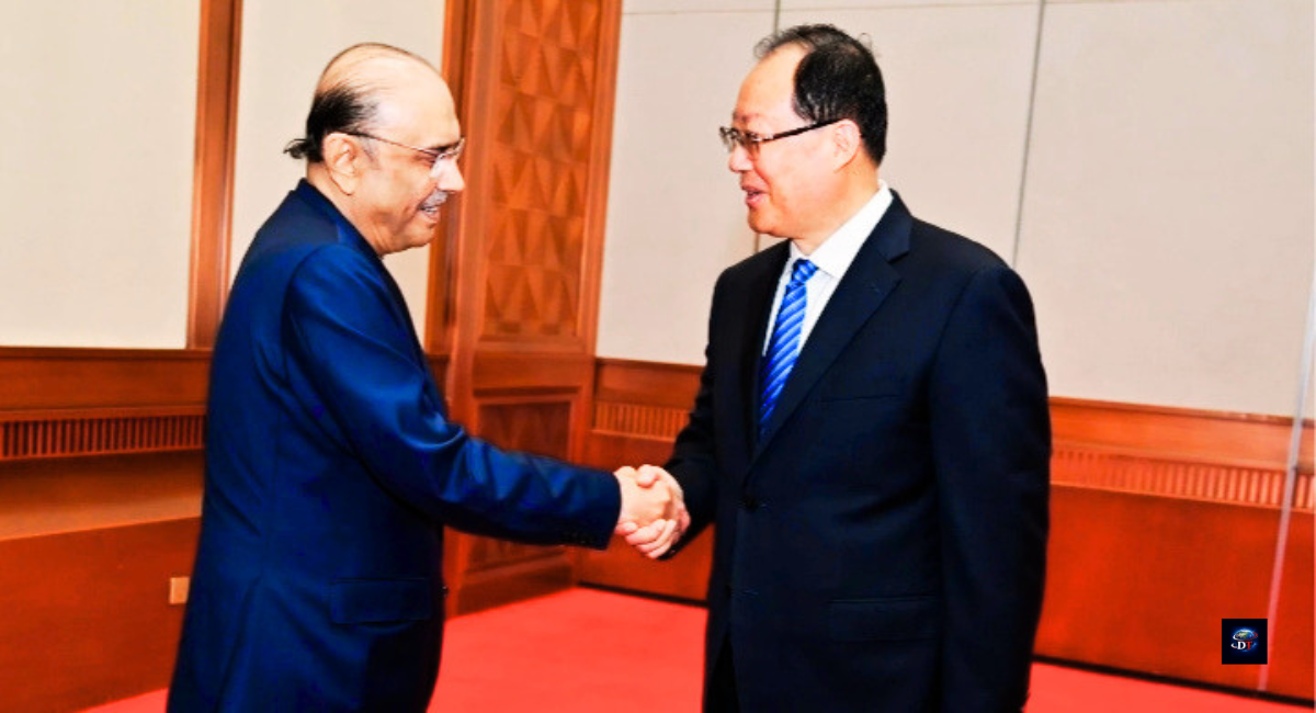 Zardari China visit economic agreements signing ceremony