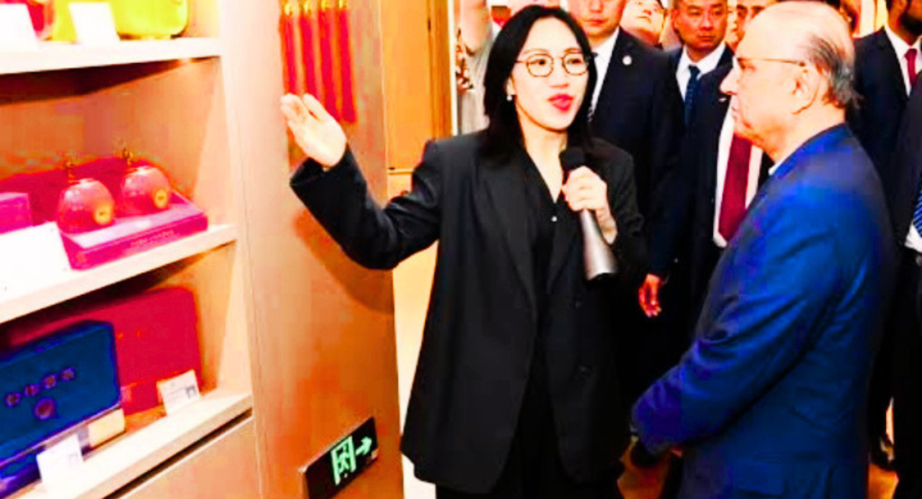 Zardari China visit economic agreements signing ceremony