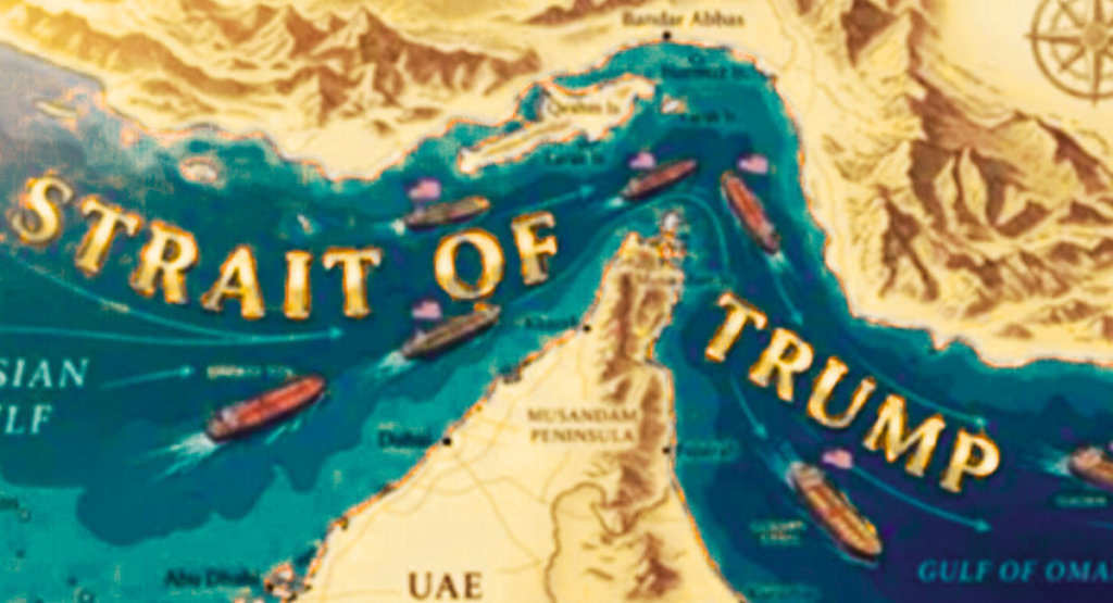 Hormuz Strait crisis ships stuck in blocked waterway
