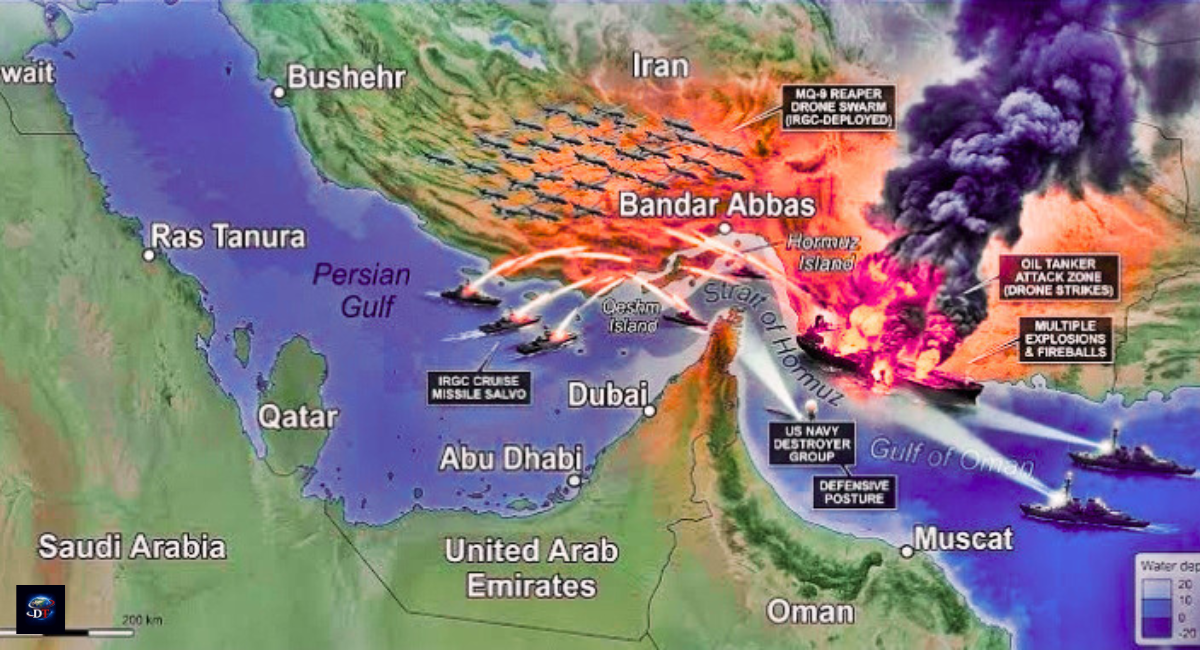 Hormuz Crisis ships in Strait of Hormuz during US Iran talks