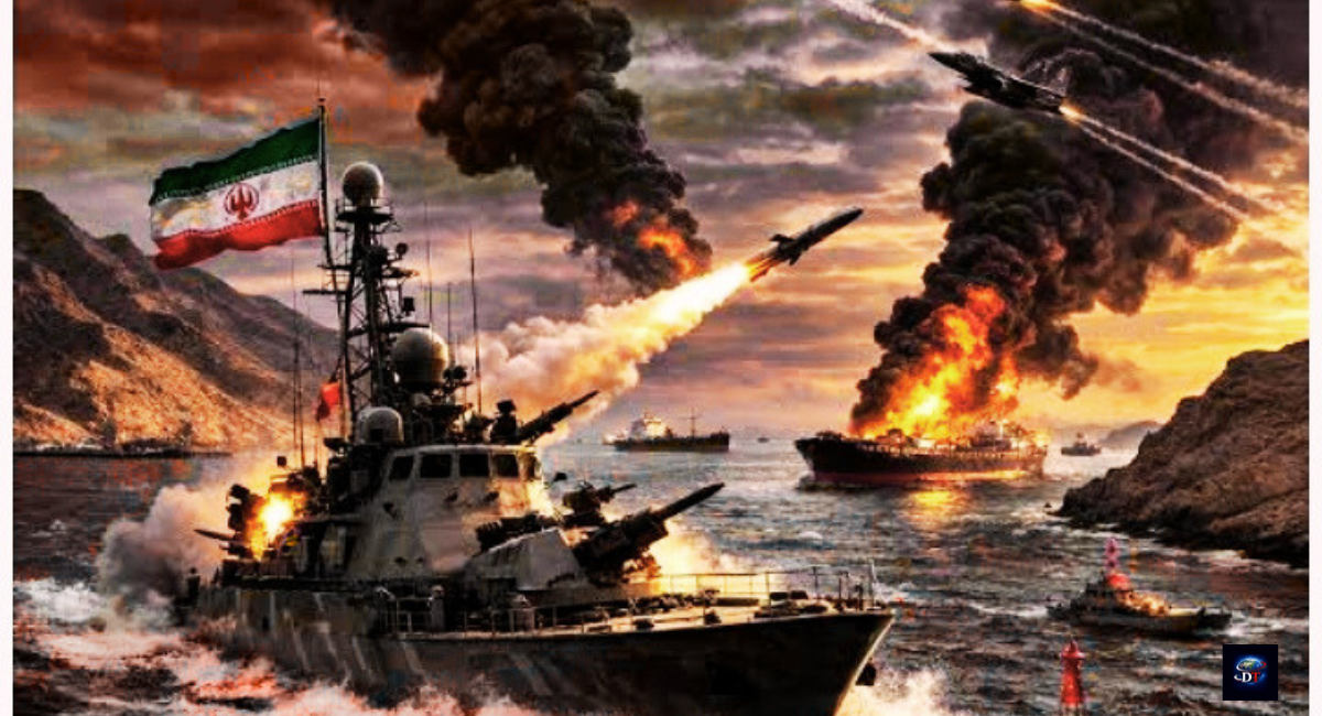 Strait of Hormuz crisis Iran blocking military shipments