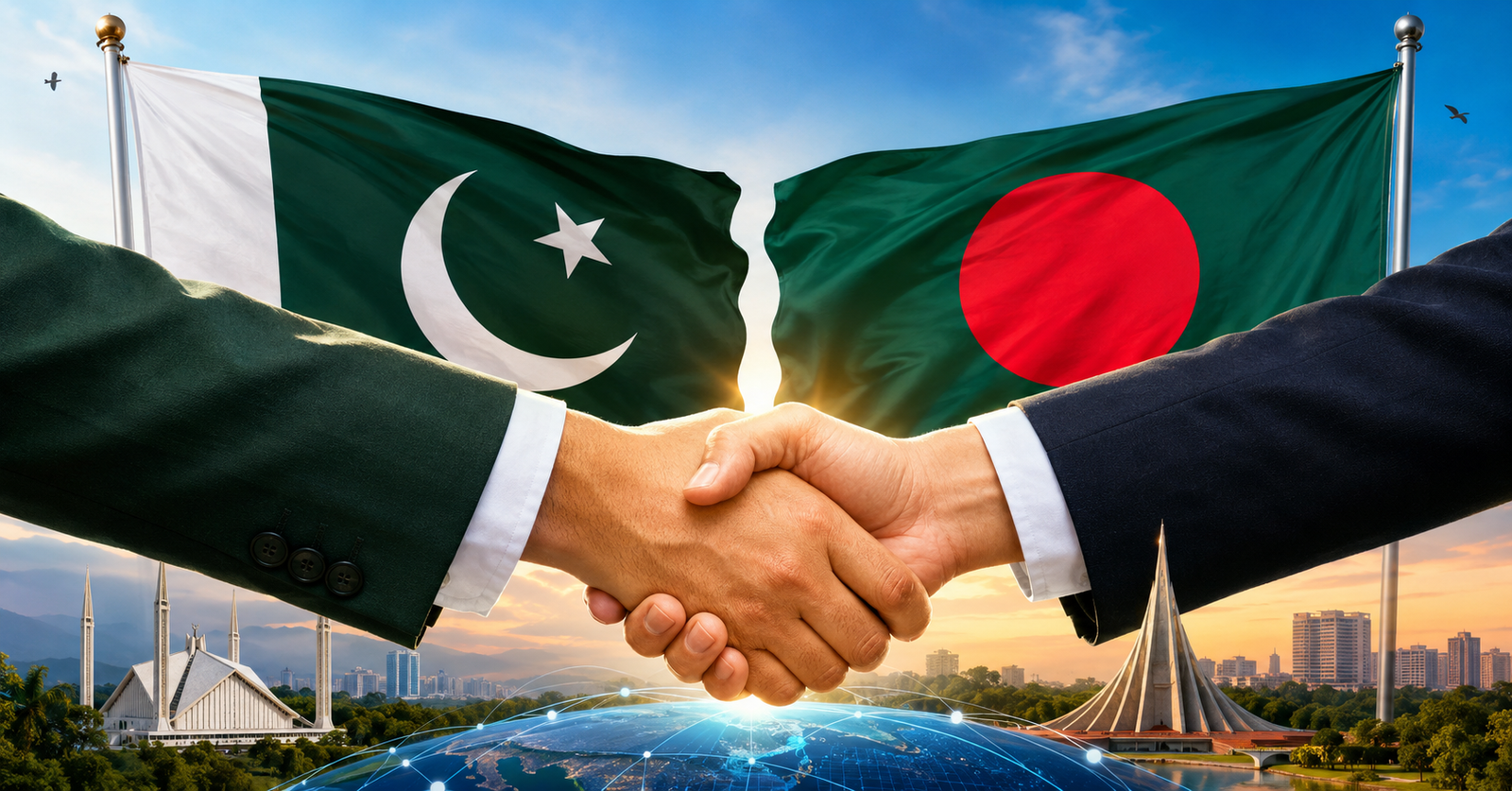 Pak, Bangladesh reaffirm commitment to expanding bilateral cooperation during a high level diplomatic meeting.