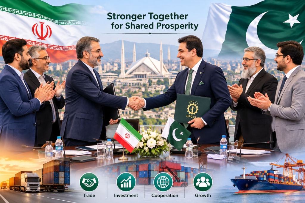 Iranian Trade Delegation Visits FPCCI Secretariat in Islamabad