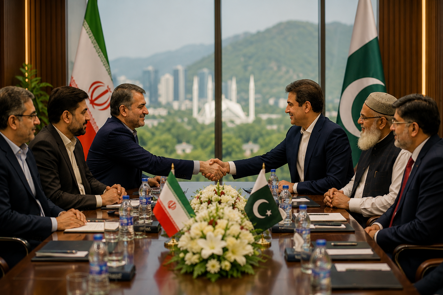 Iranian trade delegation visits FPCCI Secretariat in Islamabad during bilateral trade meeting
