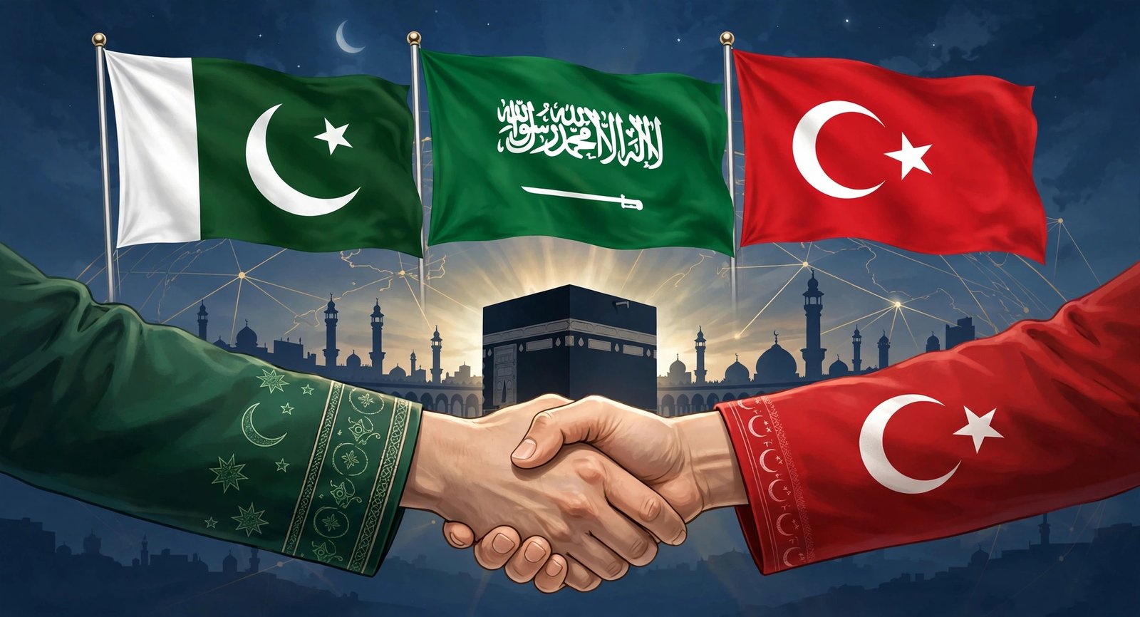 Makkah Defence Agreement between Pakistan Saudi Arabia and Türkiye
