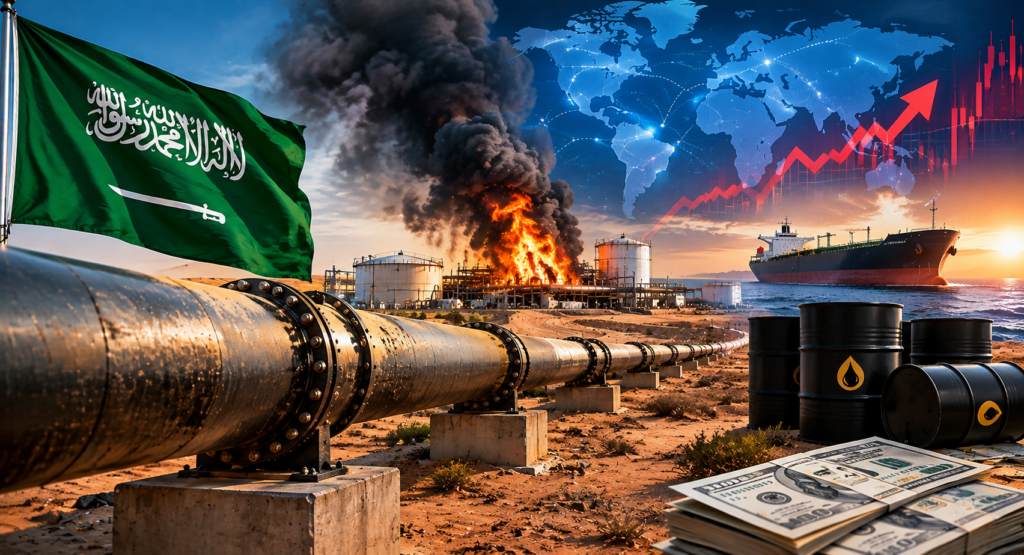 Iraqi Drones Targeted Saudi Arabia’s Key Oil Pipeline