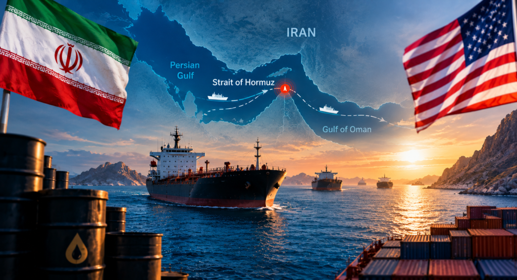 Iran Claims Strike on US Ship in Strait of Hormuz