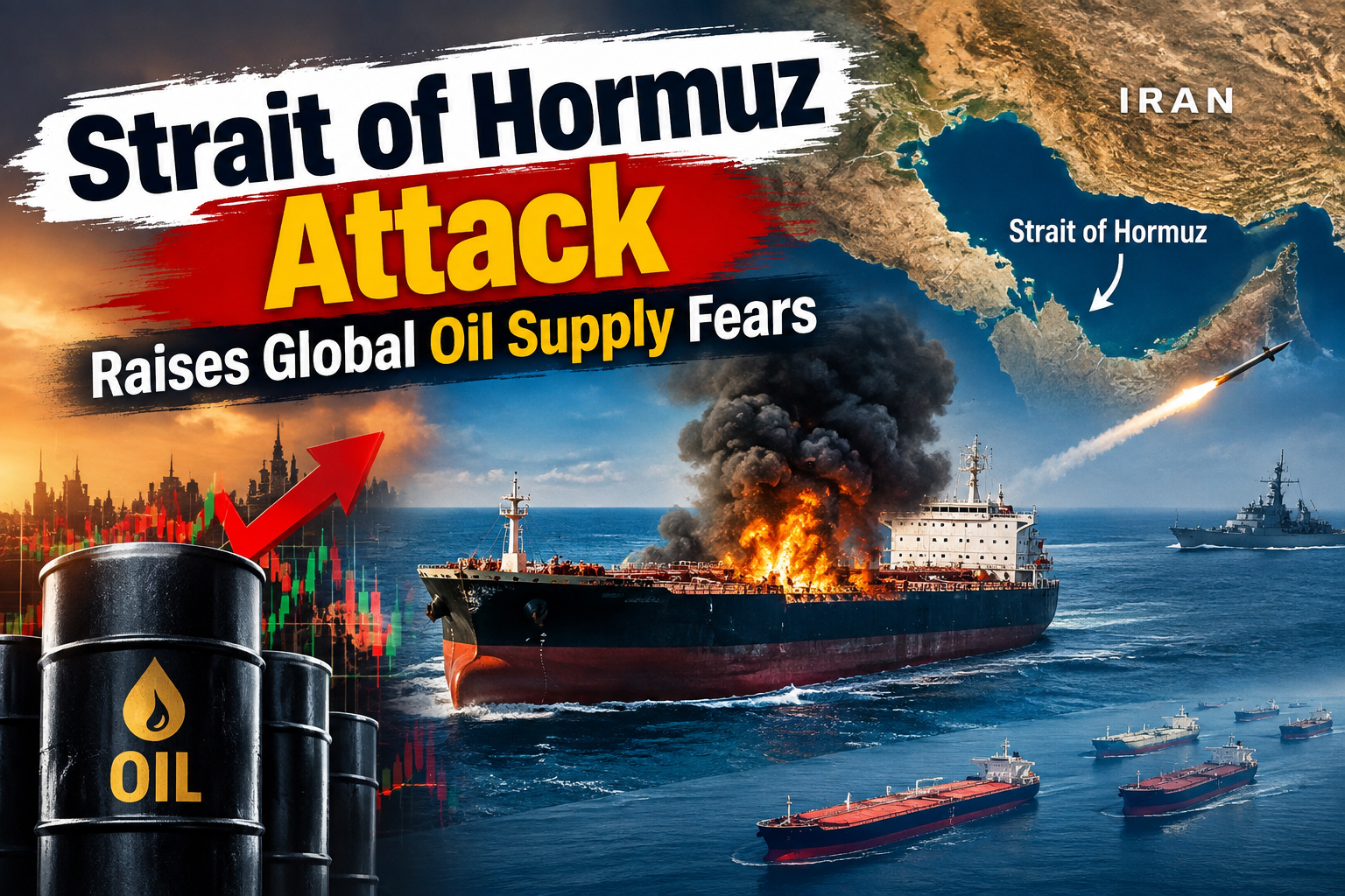 Strait of Hormuz attack affecting global oil supply